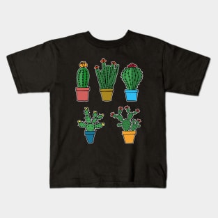 Cactus Design #7 Kids T-Shirt